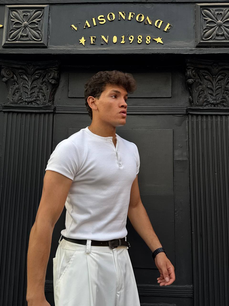 Henely Shirt White