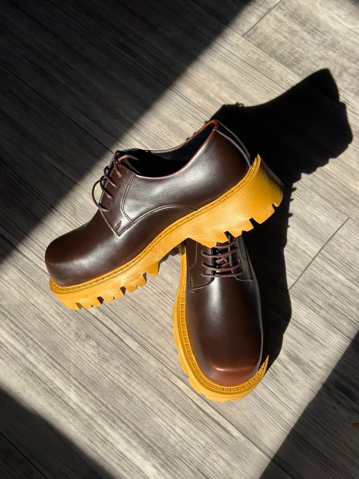 Chunky Shoes Brown