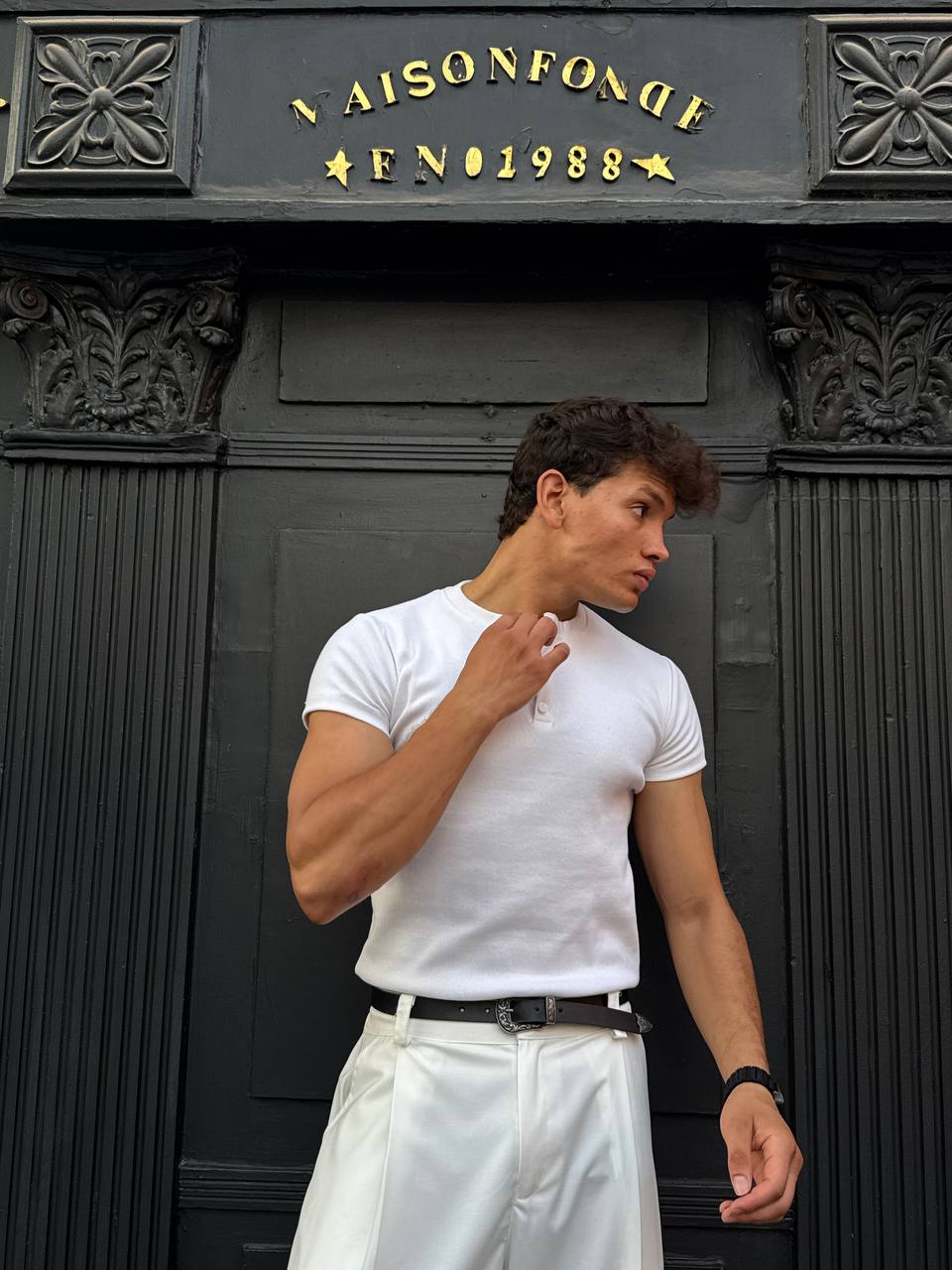 Henely Shirt White