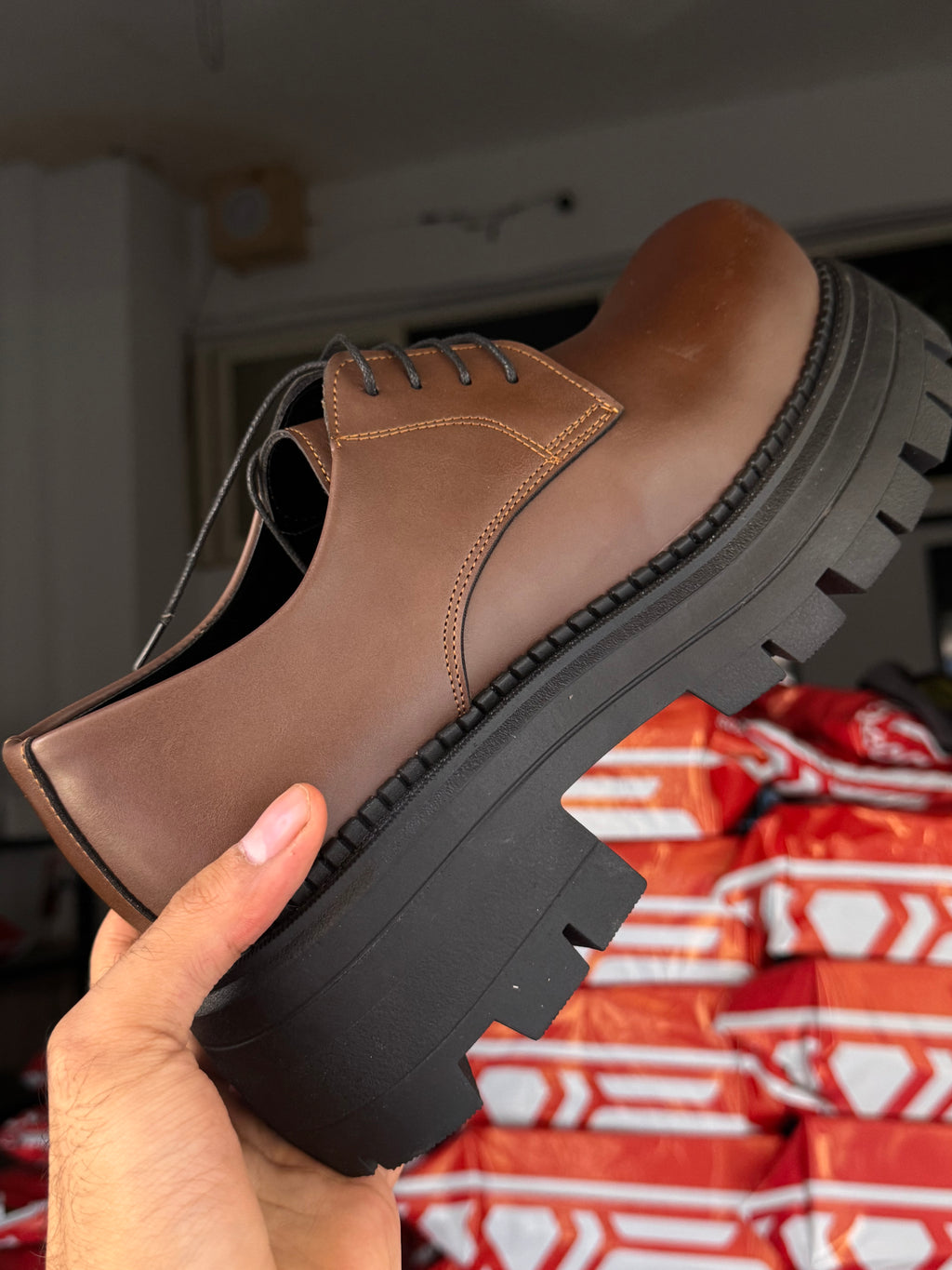 Chunky Shoes Brown