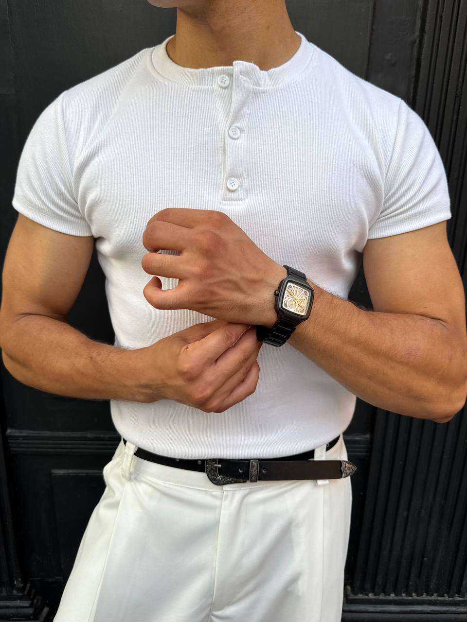 Henely Shirt White