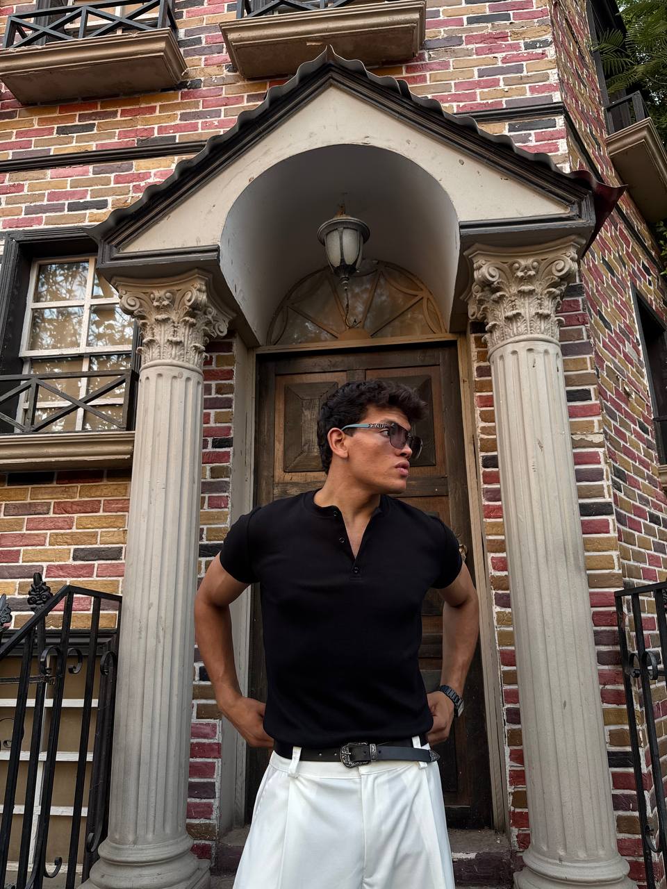 Henley Shirt Black
