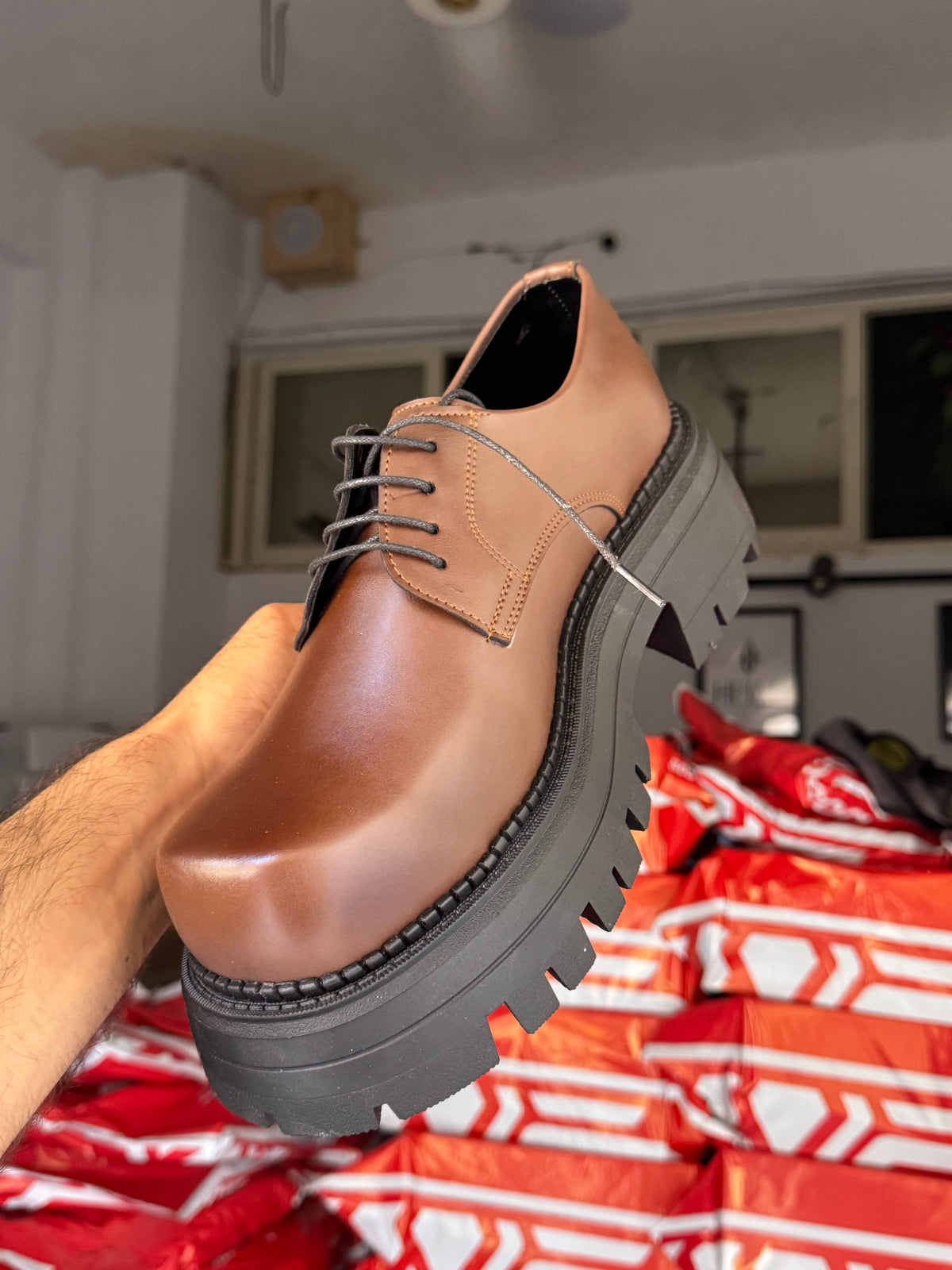 Chunky Shoes Brown