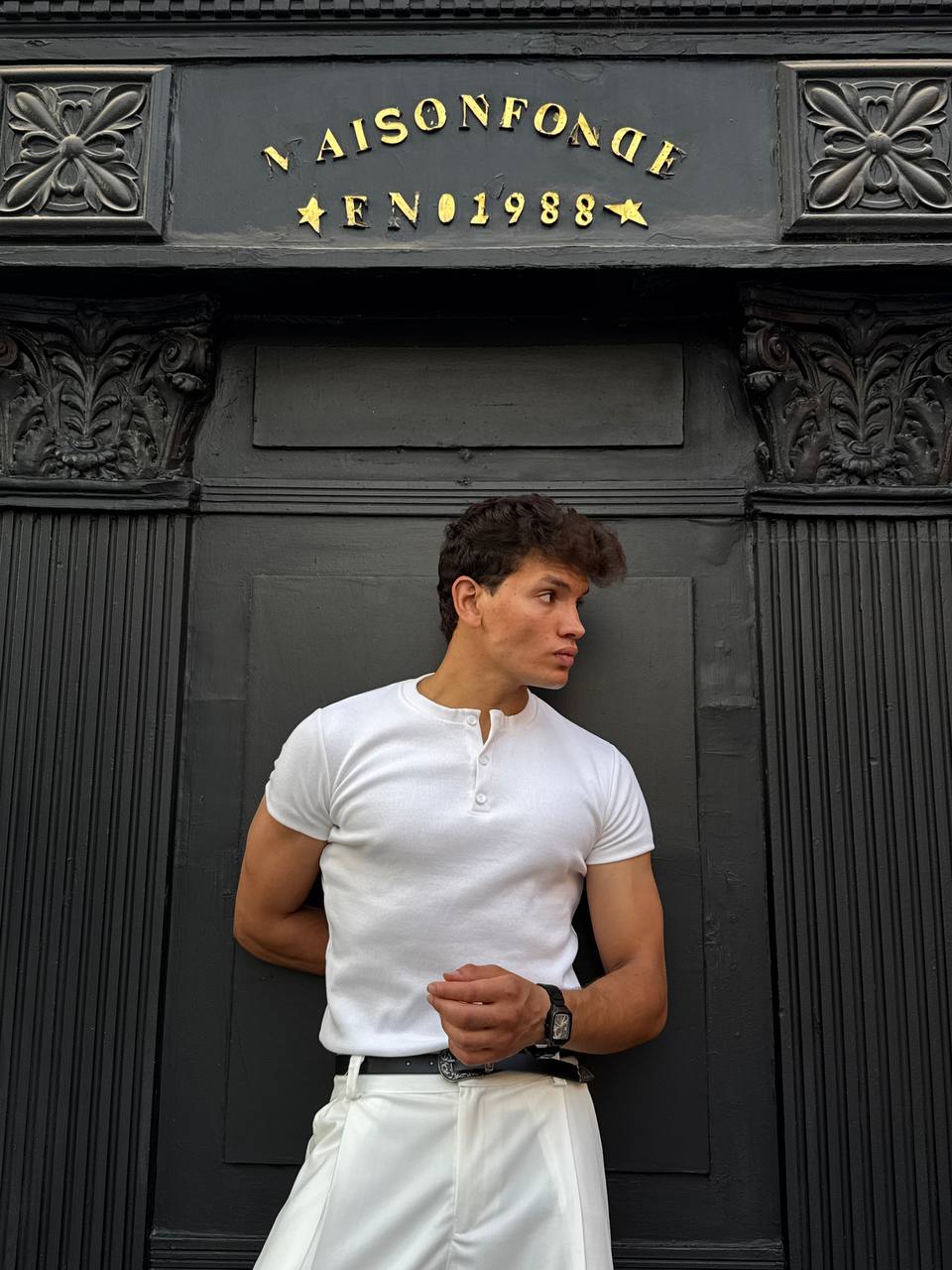 Henely Shirt White