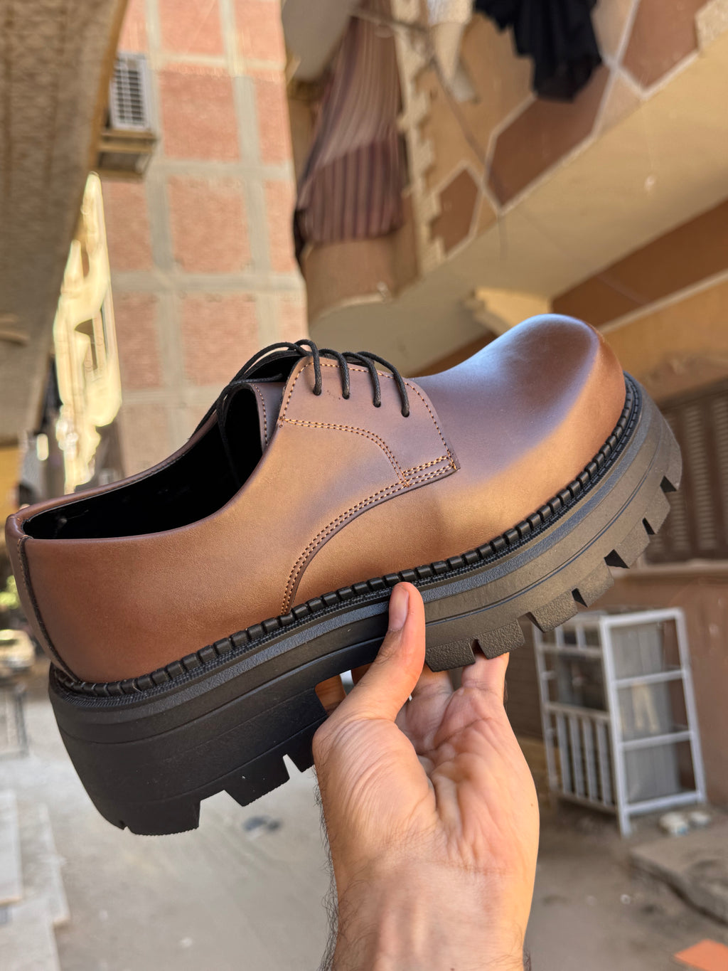 Chunky Shoes Brown